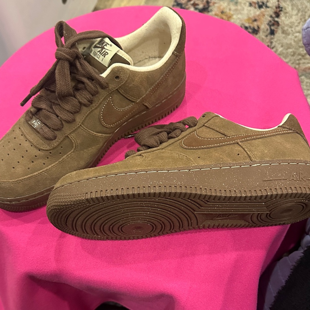 Nike Air Brown Suede Sneakers